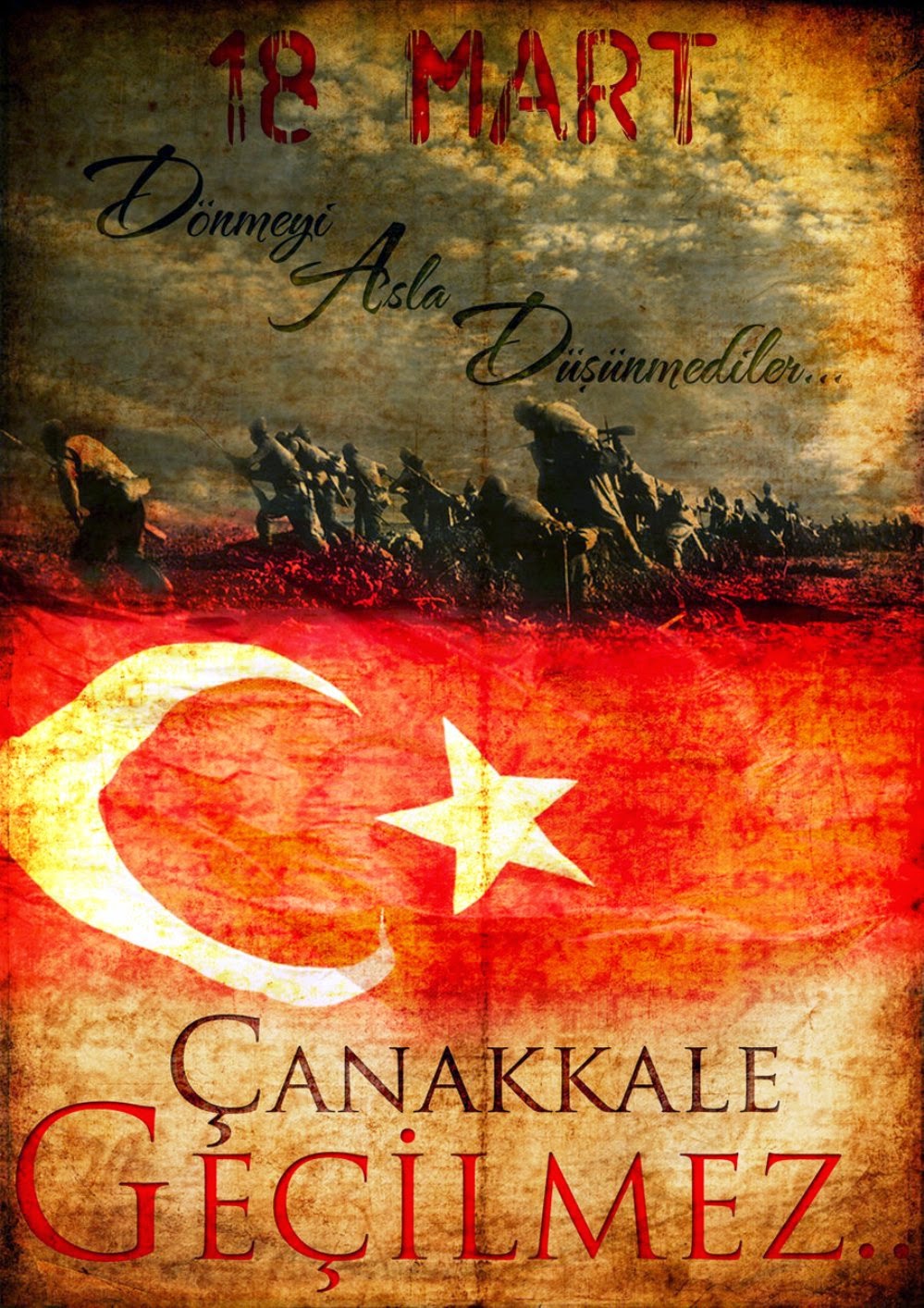 Allah Sizden Razı Olsun Çanakkale Zaferimizin Kahramanları