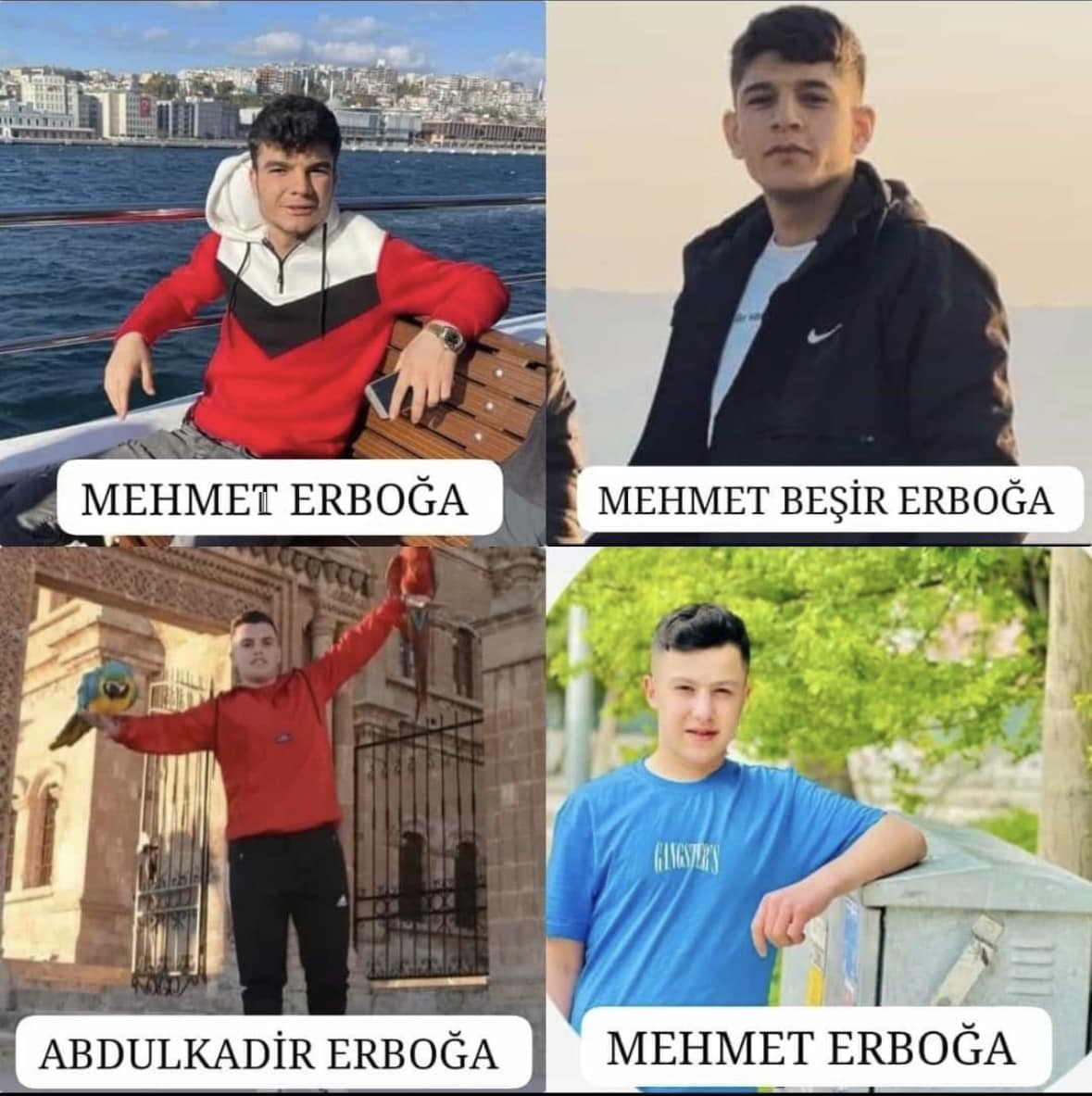 Mehmet Erboğa, Mehmet Beşir Erboğa, Abdulkadir Erboğa, Mehmet Erboğa