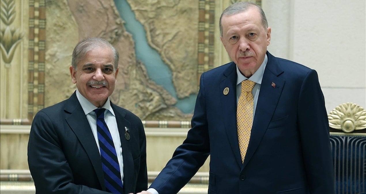 Cumhurbaşkanı Erdoğan, Pakistan Başbakanı Şerif’le görüştü