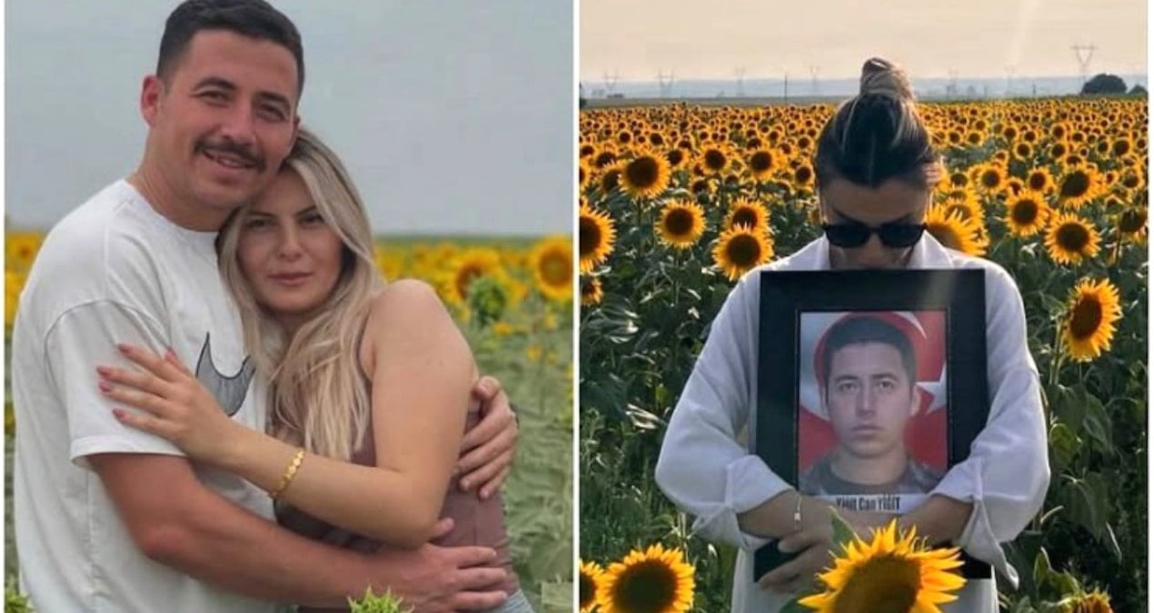 Kazada şehit olan polisin eşinden duygusal paylaşım